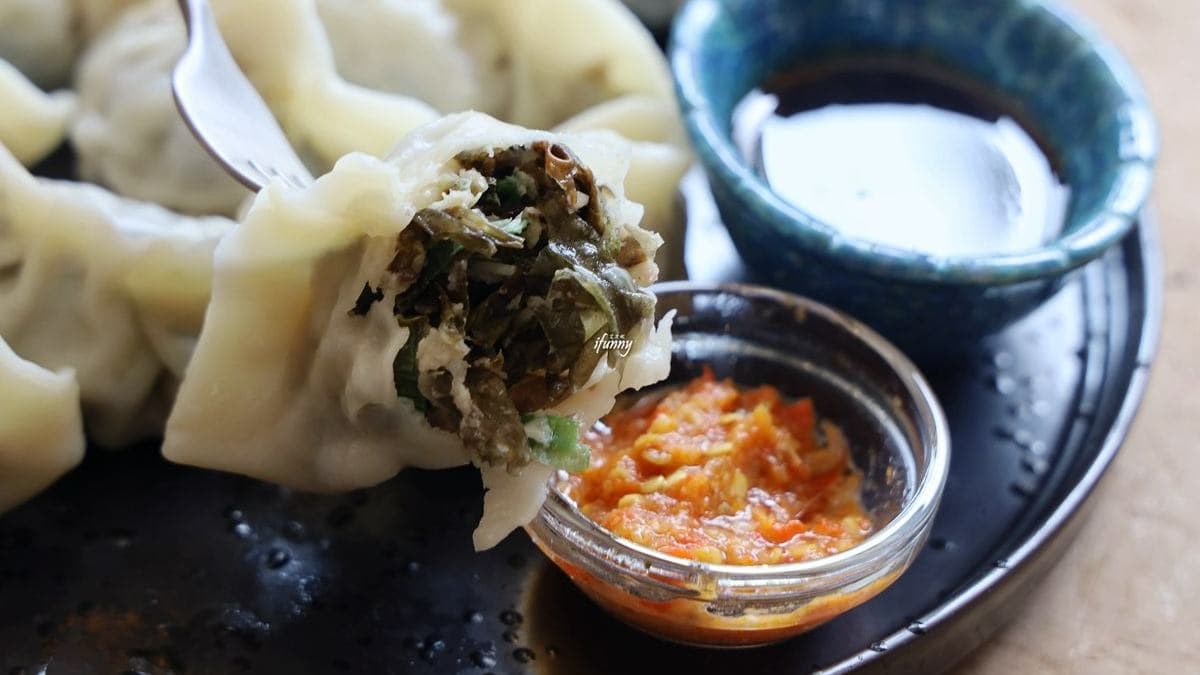 黑菜水餃有著類似海蜇皮的脆口感，令水餃吃來更清爽。（圖片來源：ifunny艾方妮的遊樂場）