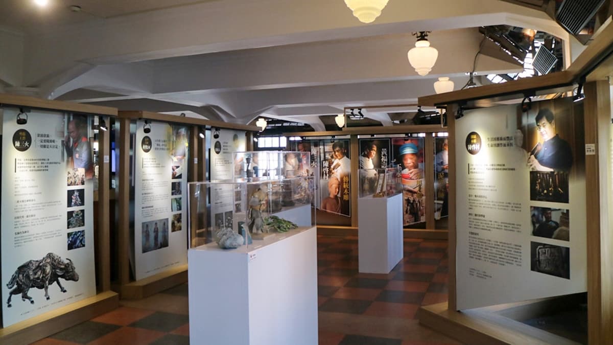 館內會不時舉辦主題展，讓大家更進一步認識傳統文化、技藝等。（圖片來源：菓子の幸福週記）