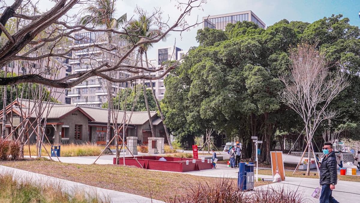 園區設有超大的公園綠地，讓孩子和寵物可以盡情奔跑。（圖片來源：艾薇覓食趣）