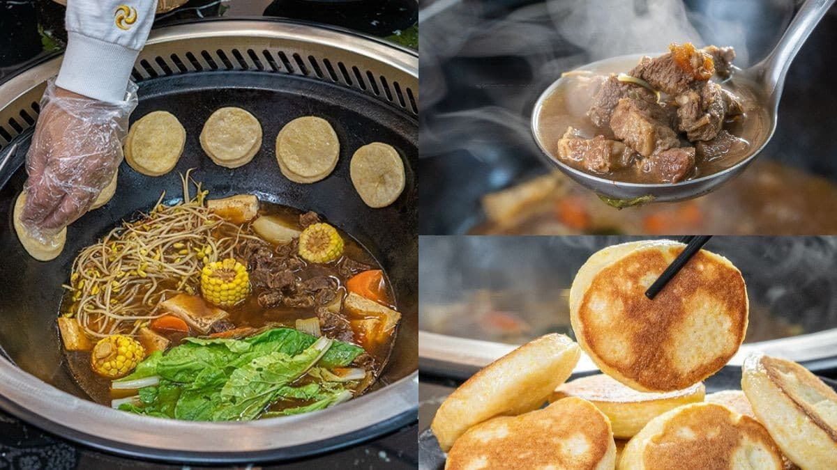 東北闆娘坐鎮！全台唯一「正宗鐵鍋燉肉」，必點手工玉米餅＋祕製辣醬超對味