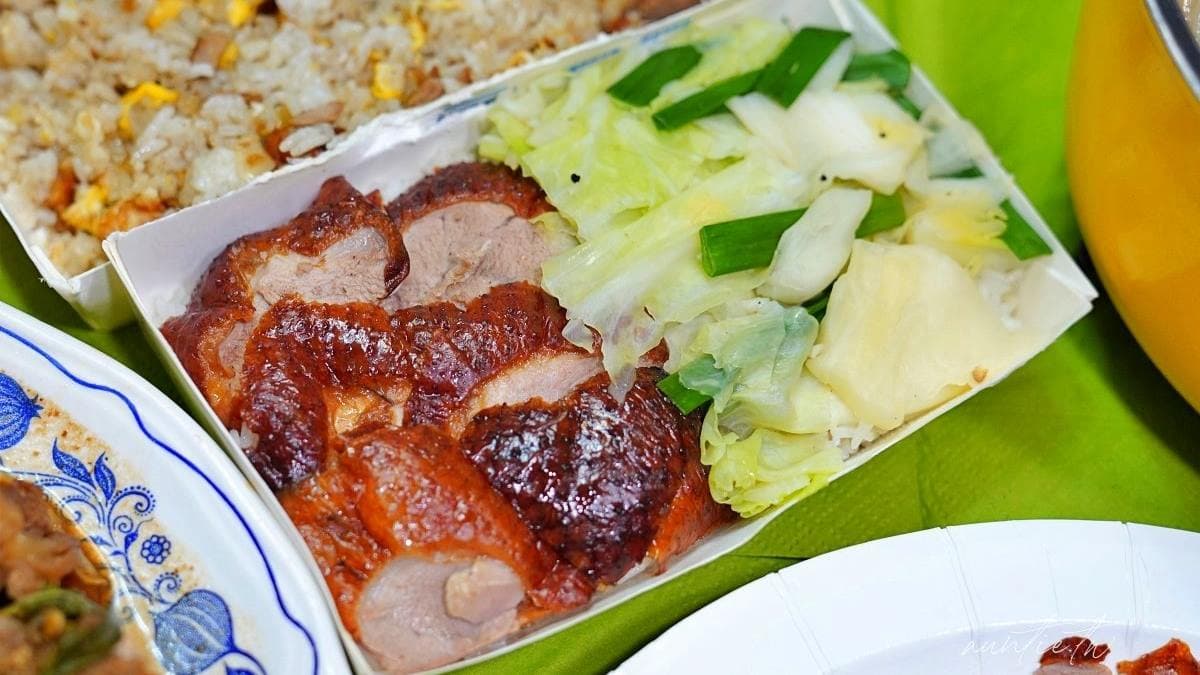 烤鴨片飯有大約６大片烤鴨，１個人也能享用美味的烤鴨！（圖片來源：水晶安蹄不務正業過生活）