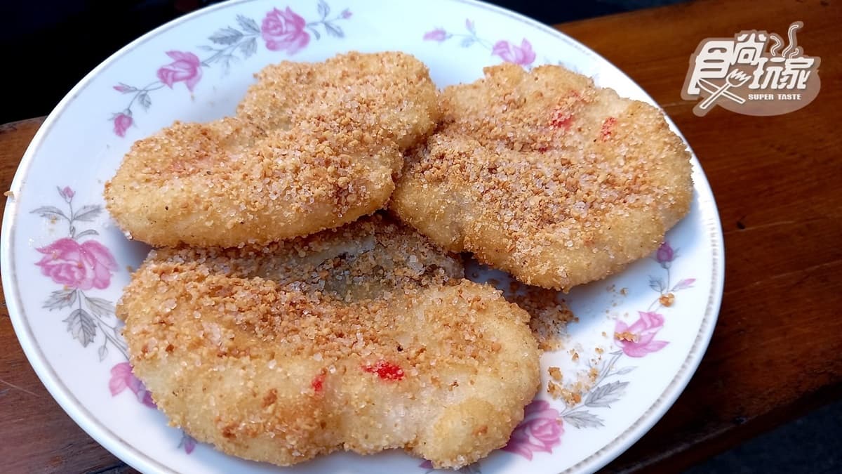 一開攤就秒殺！巨無霸「炸麻糬」內餡軟Q會牽絲，先搶限定紫米地瓜口味