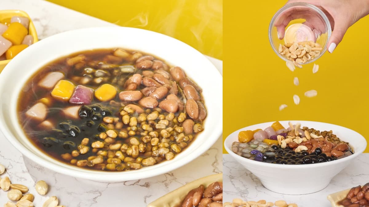 清原「黑金燒仙草」買一送一！滿滿配料加硬花生超飽足，南、東部鄉親限定嗑