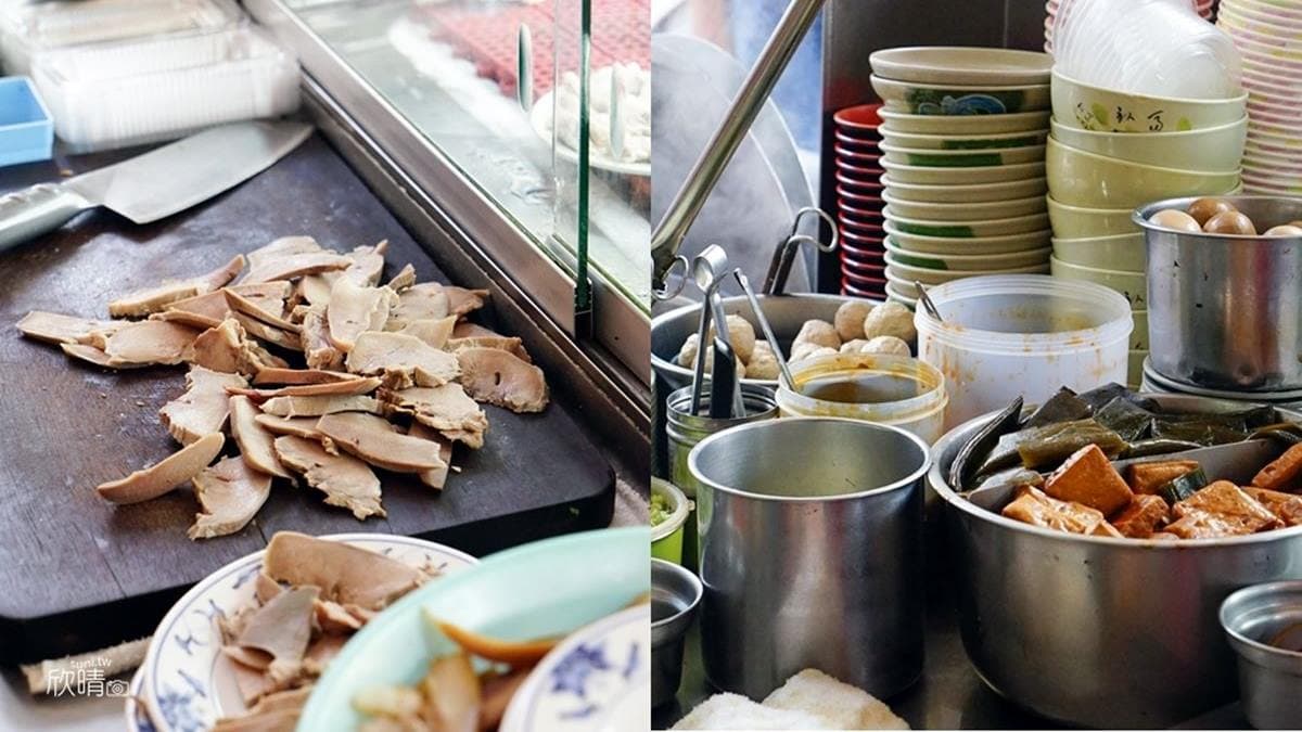 吃麵必搭的小菜也很平價，每樣只要50元。（圖片來源：美食旅遊生活分享。欣晴）