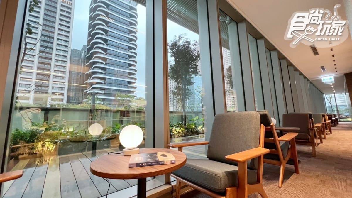 館內多處設有休憩空間，沙龍級的舒適體驗，採光極佳好拍照好打卡。