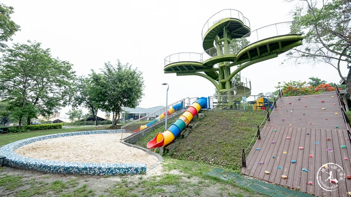 園區規畫了許多有趣的遊戲場地，非常適合親子前來遊玩。（圖片來源：桃桃's旅人手札）