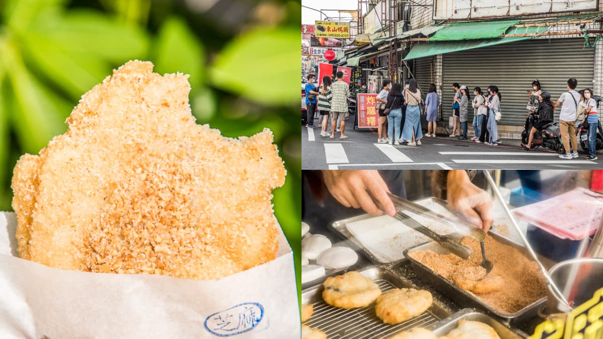 最快１小時完售！阿婆現炸「古早味麻糬」一開攤就排爆，必點秒殺花生糖口味