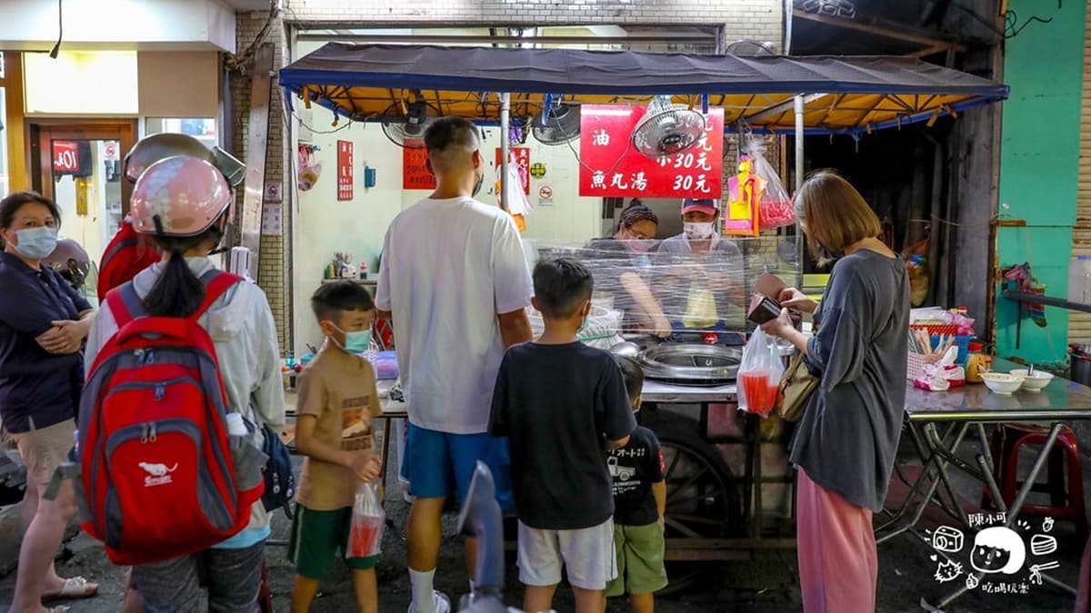 「米糕枝」就位在宜蘭羅東夜市內。（圖片來源：陳小可的吃喝玩樂）