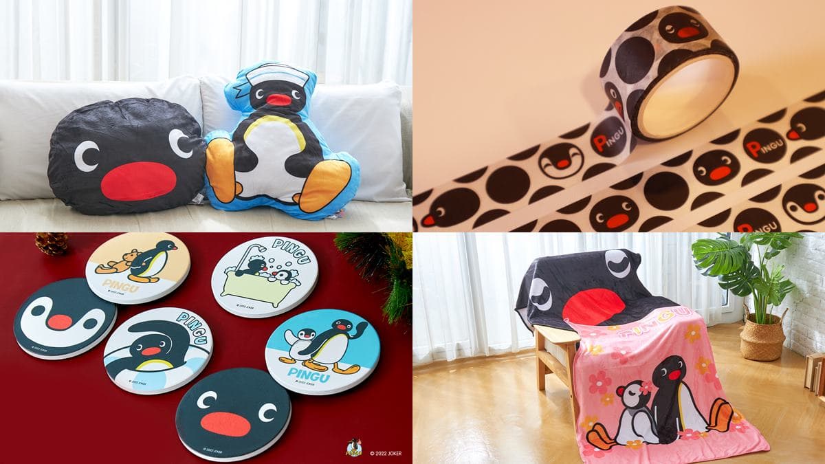 捕捉６米高野生Pingu！《企鵝家族》快閃店在台中，超過百款超萌周邊買到手軟