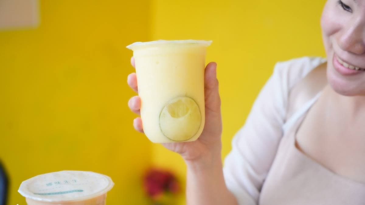 這杯「娜味先生」帶著類似芭樂和冬瓜的風味，喝起來迷人又討喜。（圖片來源：卡夫卡愛旅行）