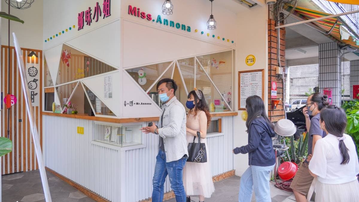 「娜味小姐」的地點就在慈恩街上。（圖片來源：卡夫卡愛旅行）