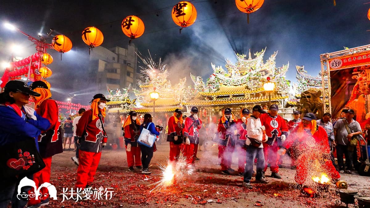「犁炮」是北港農業社會發展出來的１種謝天敬神的宗教慶典儀式。（圖片來源：卡夫卡愛旅行）