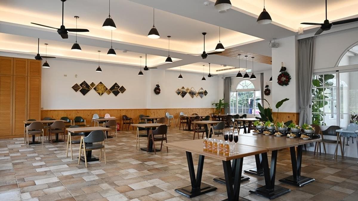 餐廳用餐空間非常大，很適合團體聚餐。（圖片來源：快樂的過每一天）
