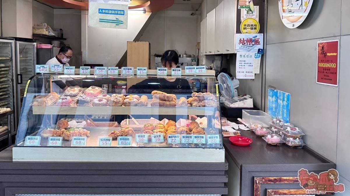 「亞米甜甜圈專賣店」是IG熱門的打卡美食之一。（圖片來源：熱血玩台南。跳躍新世界）