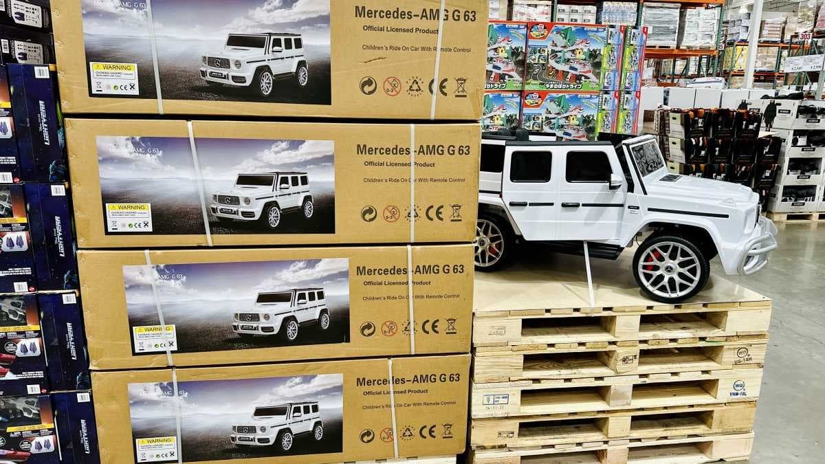 AMG我開大的！好市多霸氣「賓士車」僅8899元，網嗨翻：過年牽新車了