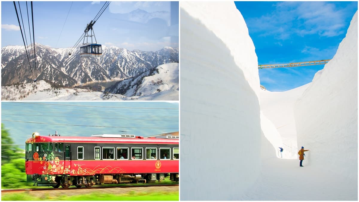 終於可以去了！「立山黑部」4/15開山，賞「壯觀雪壁」２個月季節限定
