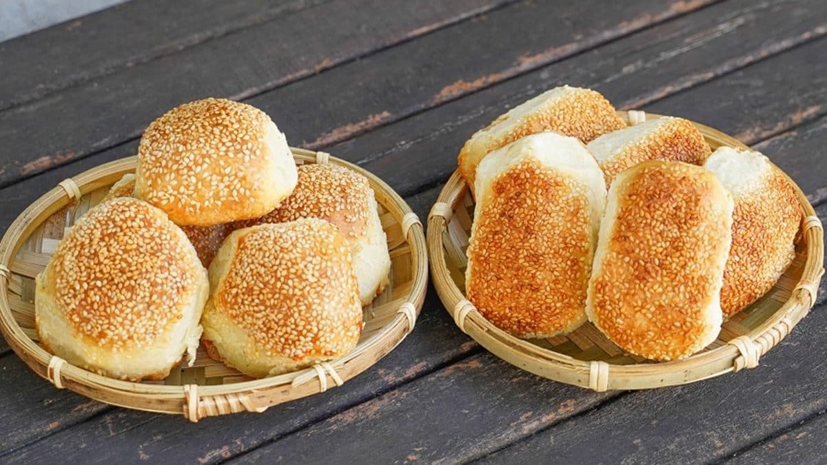 「金華酥餅」每日手工製作，出爐都是秒殺賣完。（圖片來源：跟著尼力吃喝玩樂）