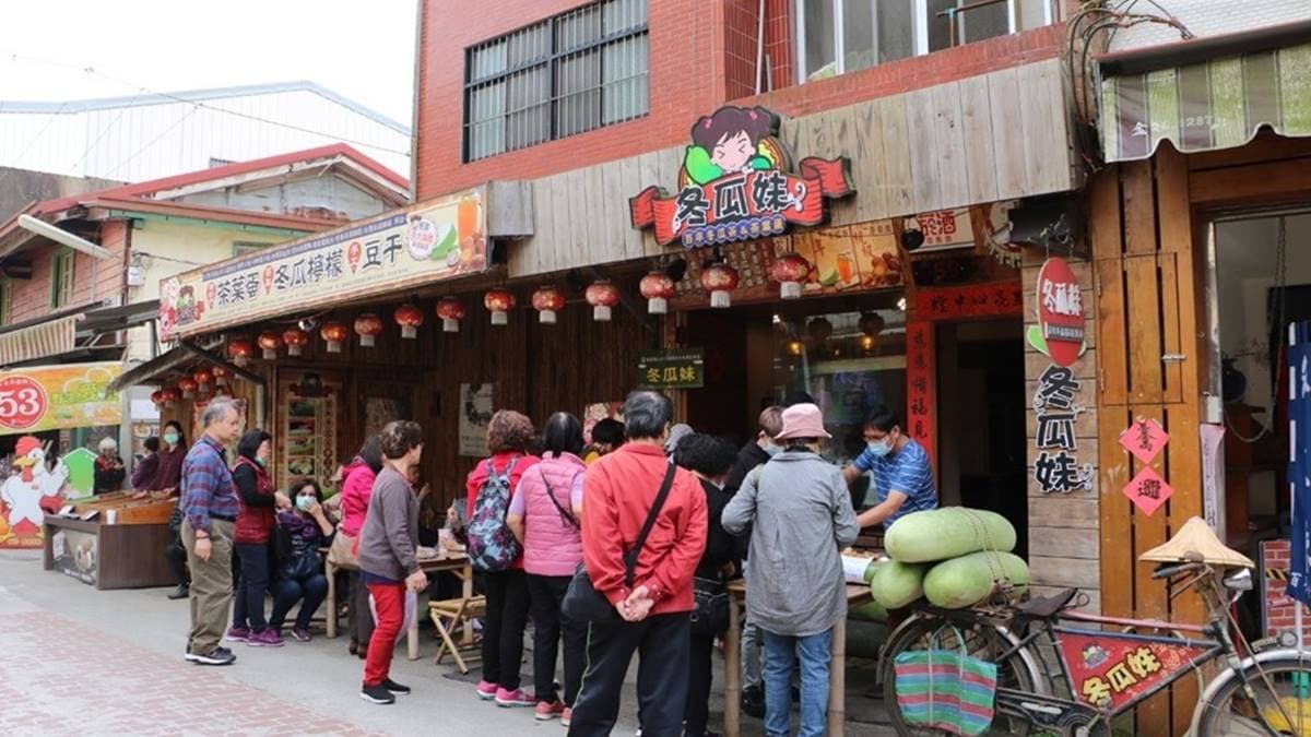 「冬瓜妹梅山太平店」是來太平老街必造訪的人氣店家。（圖片來源：快樂的過每一天	）