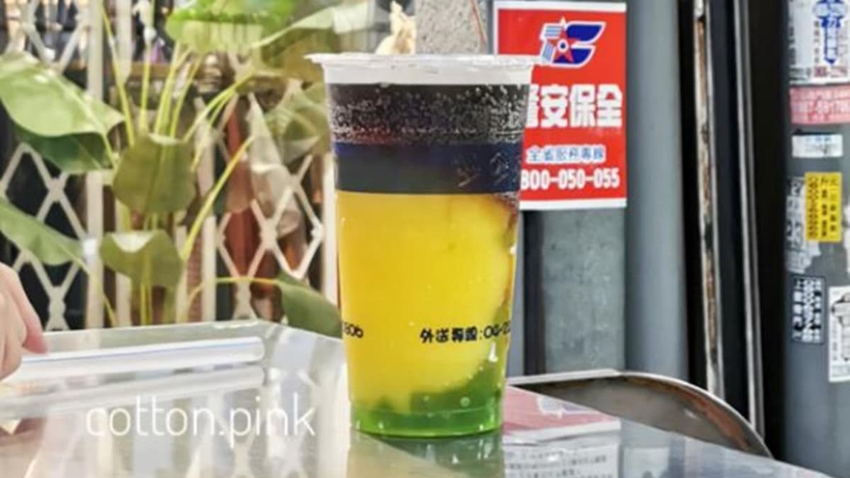 這杯「秘密」也挺受歡迎的，色彩非常繽紛。（圖片來源：棉花糖的天空）