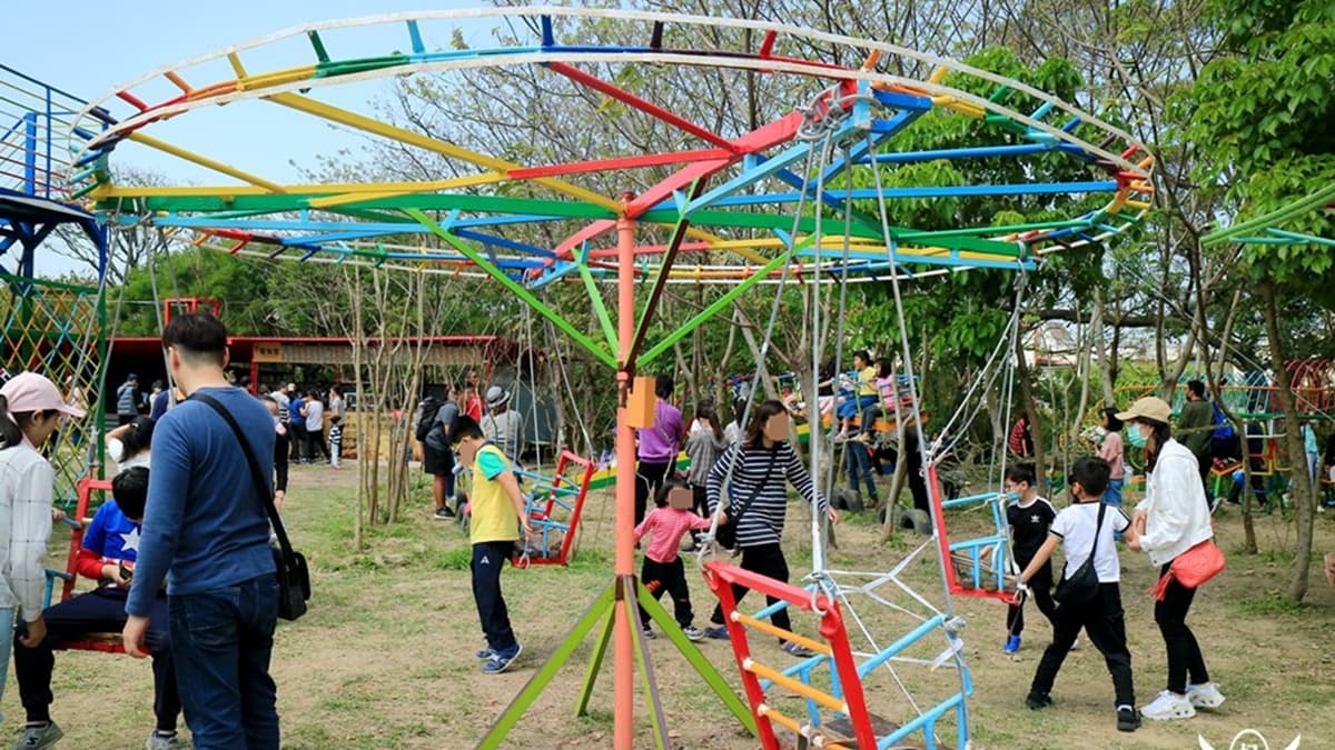 園內有超過300項的戶外探索遊樂設施可以暢玩。（圖片來源：珍太妃旅遊親子生活）