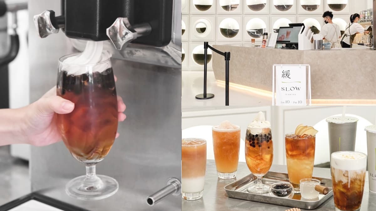【新開店】台中勤美手搖飲＋１！純白茶飲＋藝廊空間美翻，必點獨家霜淇淋飲