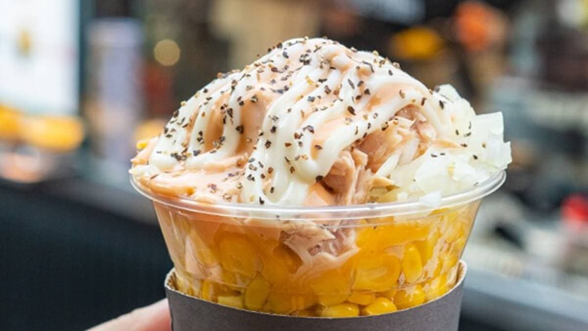 偏愛濃厚口味推薦「洋蔥鮪魚起司」，鹹鹹甜甜的很夠味。（圖片來源：虎麗笑嗨嗨）