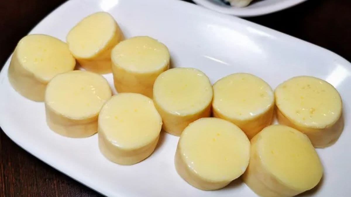 勝二鍋竟然可以吃到基隆特有的火鍋料「蛋腸」。(圖片來源：阿綿吃FUN最大)