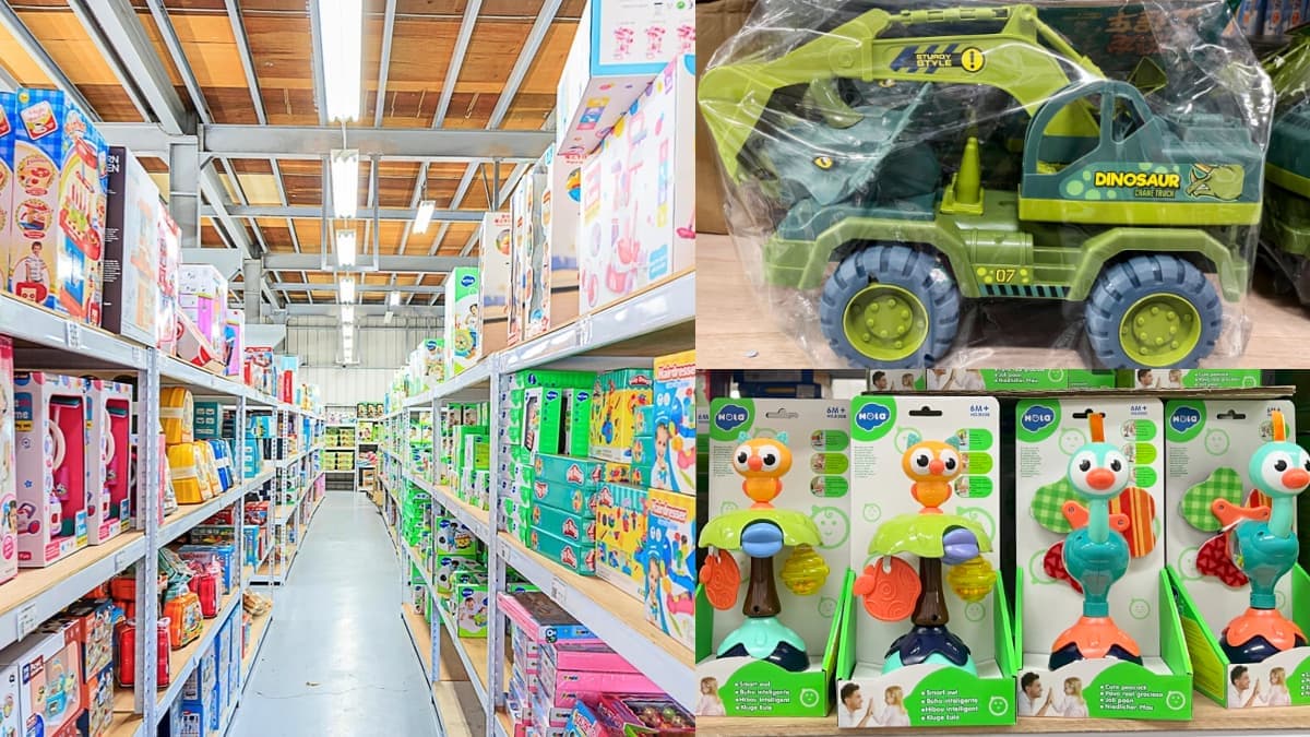 爸媽失心瘋！破百坪「玩具界Costco」好買到手軟，知名百貨公司品牌下殺７折