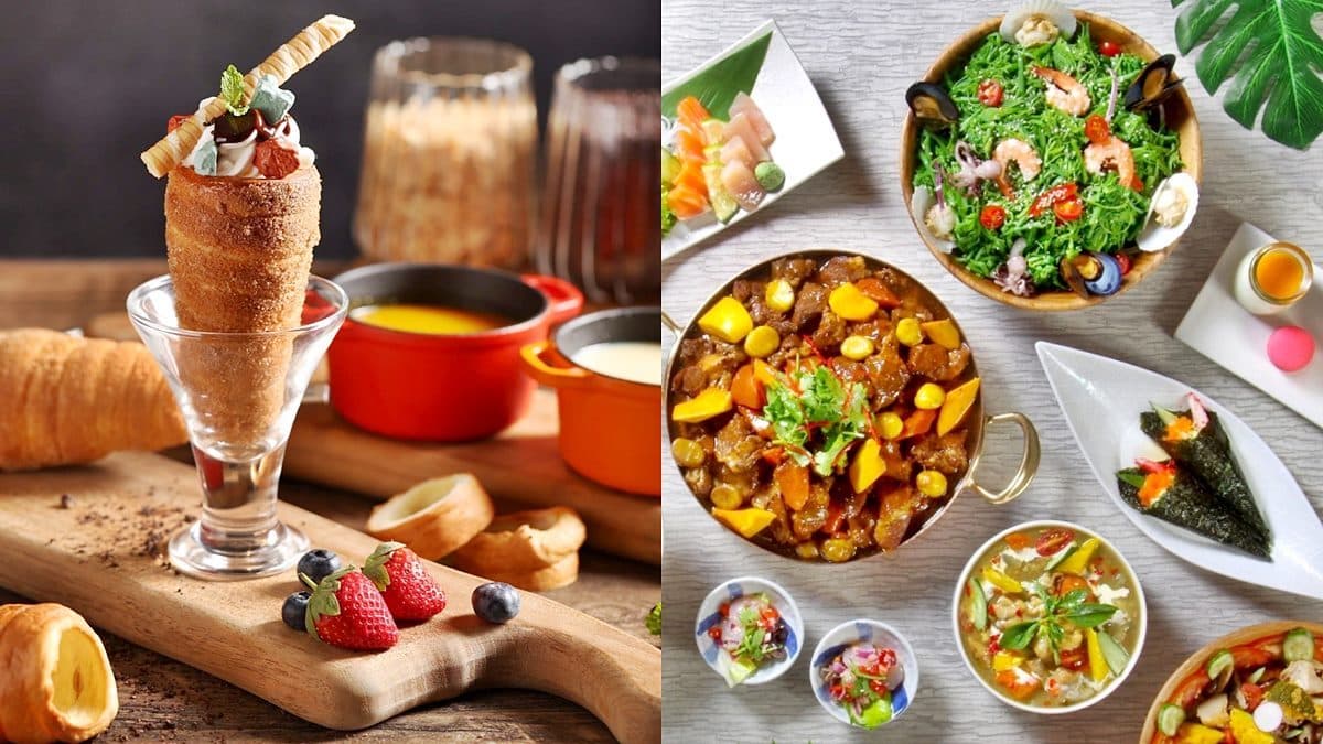 比早午餐店便宜！飯店吃到飽買一送一每人330元，還有４人優惠50道餐點可吃