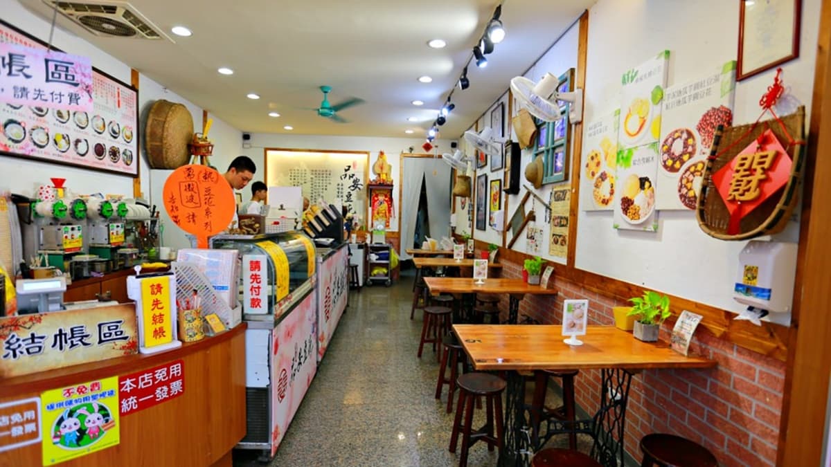 店面有濃濃的台灣古早味氛圍。（圖片來源：豬飛小姐的彩色生活）