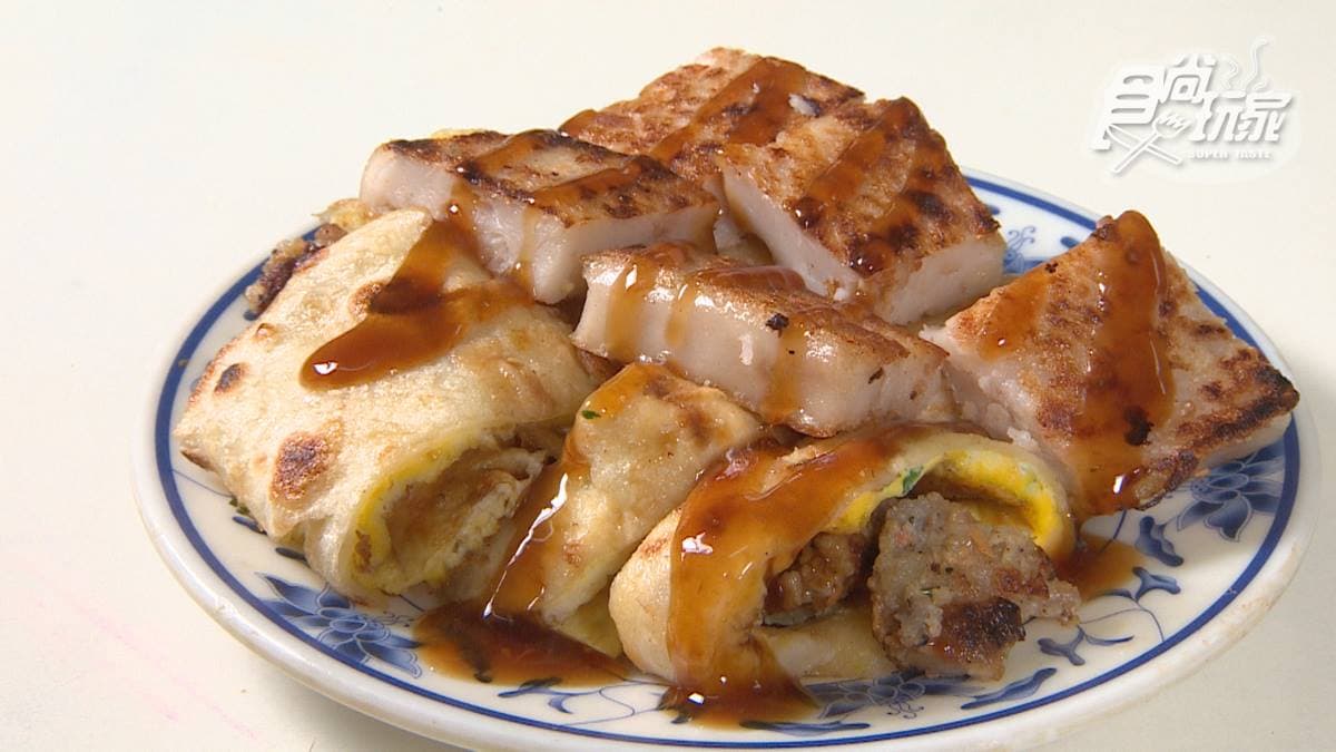 「肉排蛋餅」黑胡椒香氣十足。