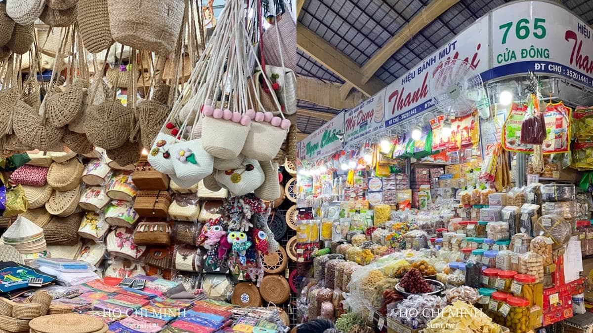 越南伴手禮去哪買？胡志明市２大必逛市場：說中文也通、買爆咖啡、藤編包