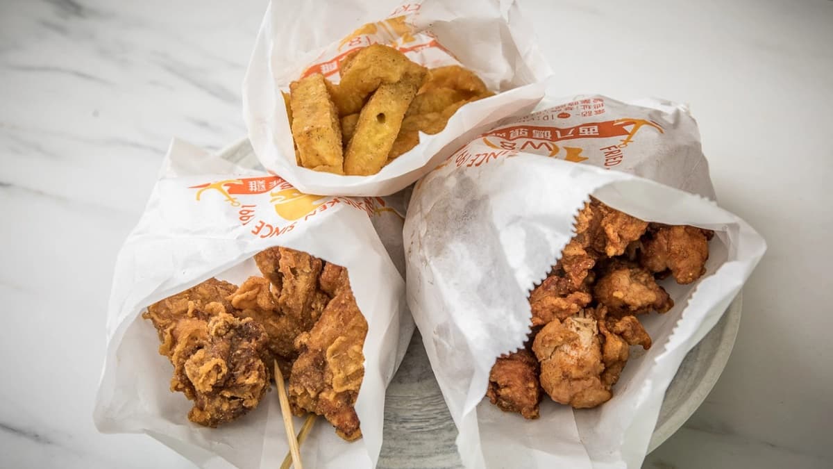 雞翅、鹽酥雞和地瓜也是推薦必夾。（圖片來源：大手牽小手玩樂趣）
