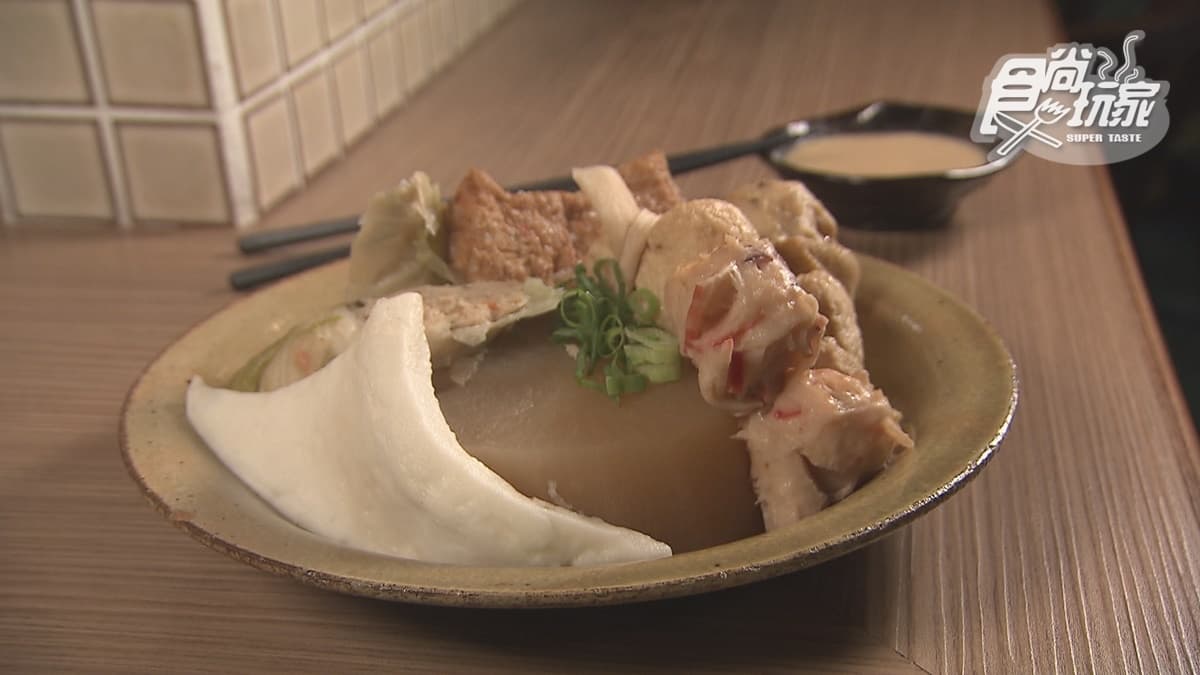 日式含片（鱈魚豆腐）、蘿蔔、魚卵福袋都是必點的品項。