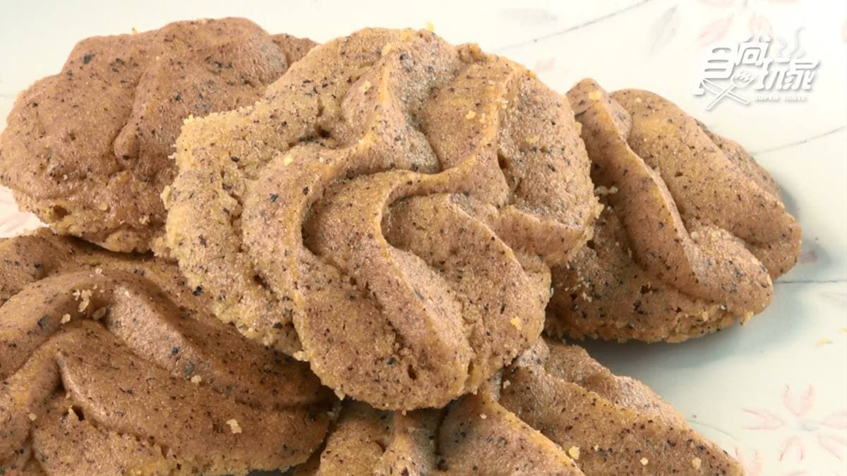 「紅茶餅乾」也是由老闆親手製作而成。