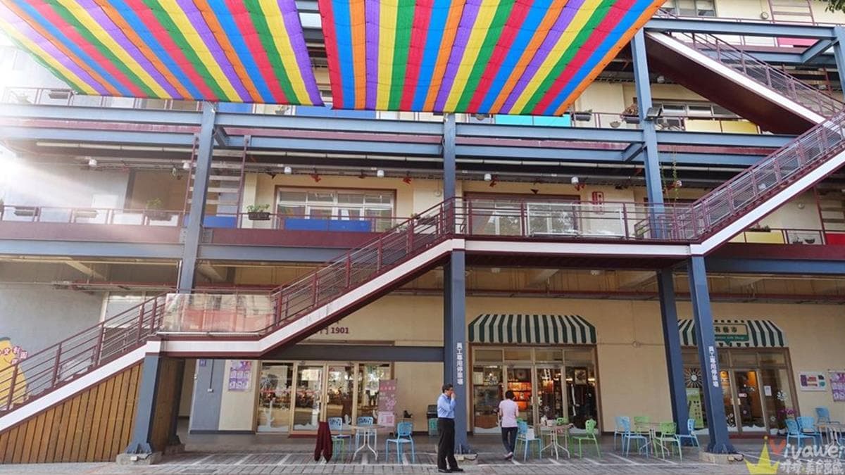 園區有室內展演空間、販賣部等等。（圖片來源：瑋瑋美食萬歲）