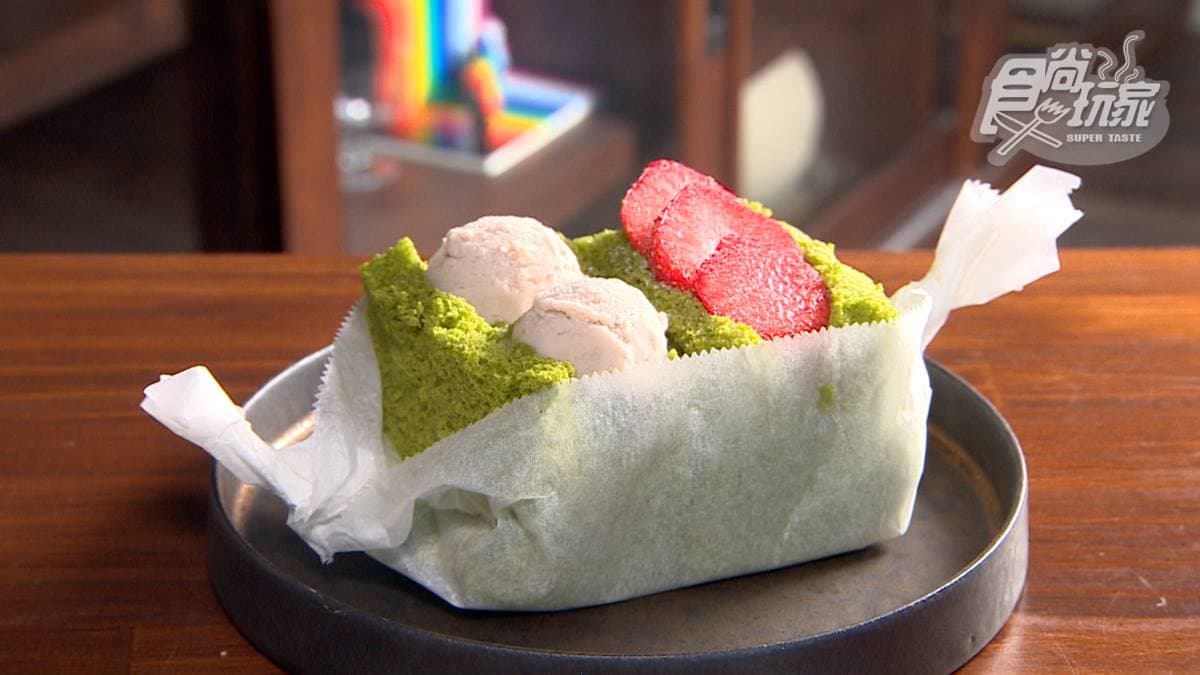 「草莓芋泥球抹茶三明治」是超夯的限定品項。
