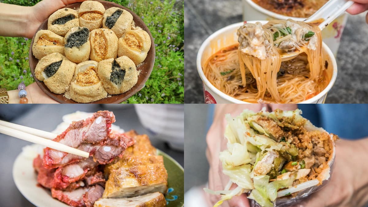 市場內ㄟ古早味！台中第五市場６銅板美食：內行１次買10碗、66年爆餡麻糬