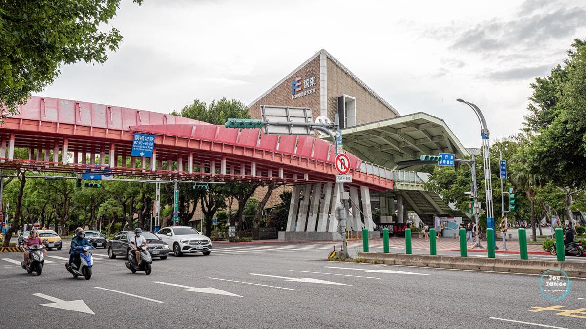 「花博公園圓山園區」位於台北市立美術館對面。（圖片來源：潔妮食旅生活）