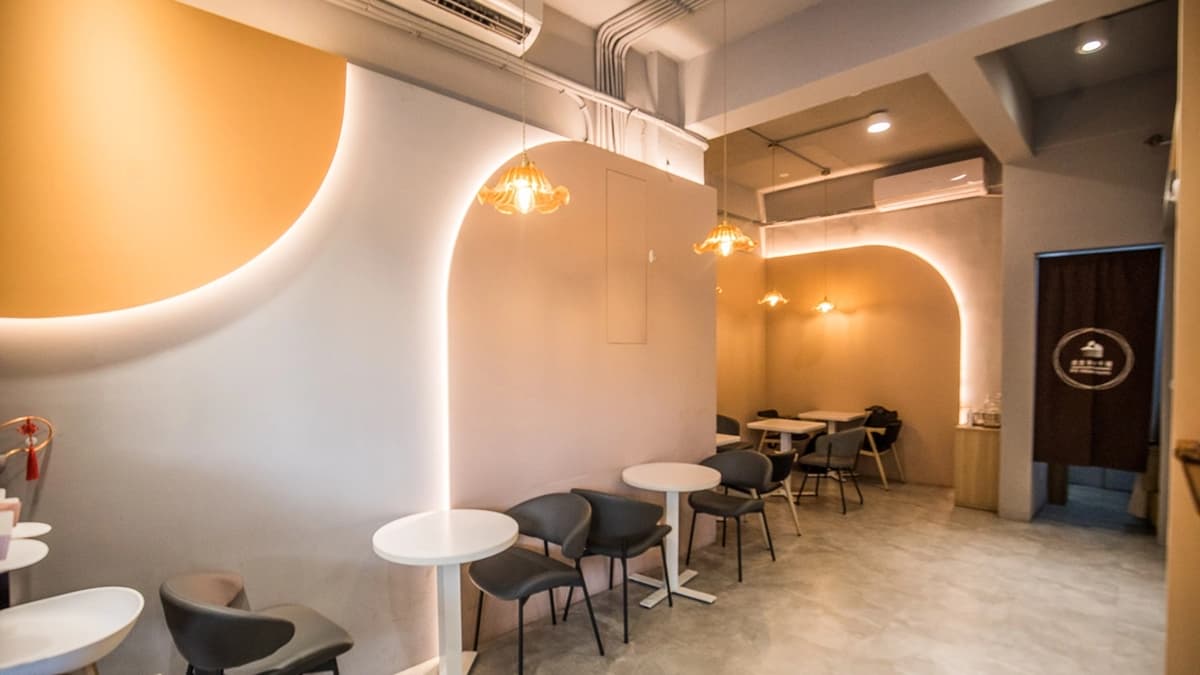 用餐區域也很美，坐在店裡享用蛋糕超級幸福。（圖片來源：大手牽小手玩樂趣）