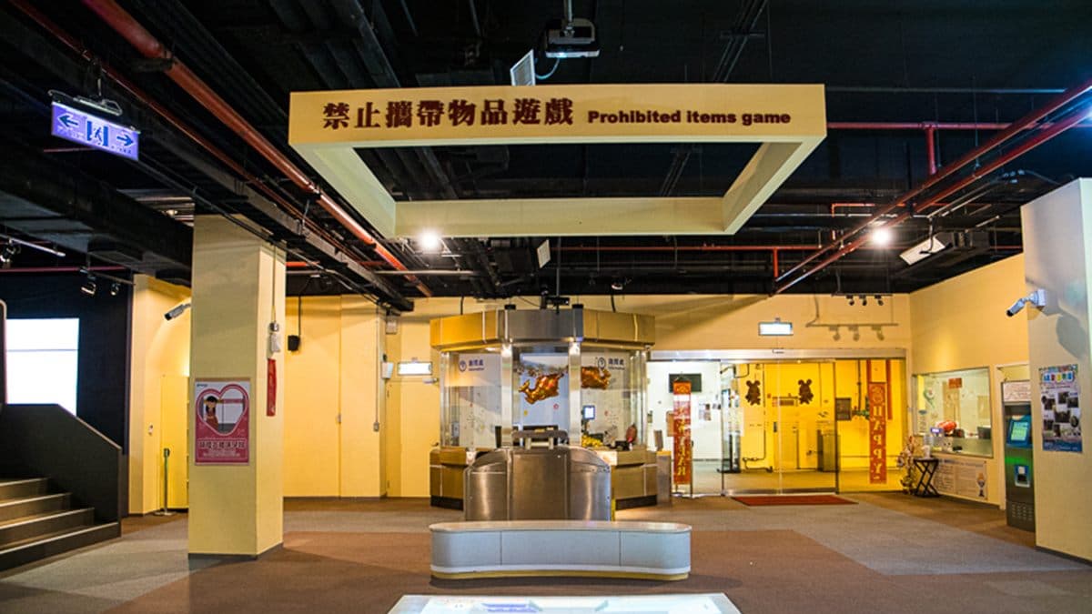 「捷運逃生體驗營」位於北投會館內，可以到官網線上預約參觀。（圖片來源：史努比遊樂園）