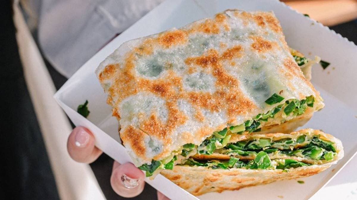 這餅皮光用看的就可以感受到酥脆。（圖片來源：女子的休假計劃）