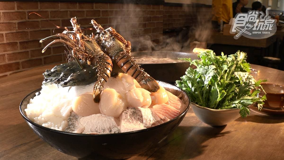 圖為韋爐復刻食鍋（竹北科大店）的餐點。
