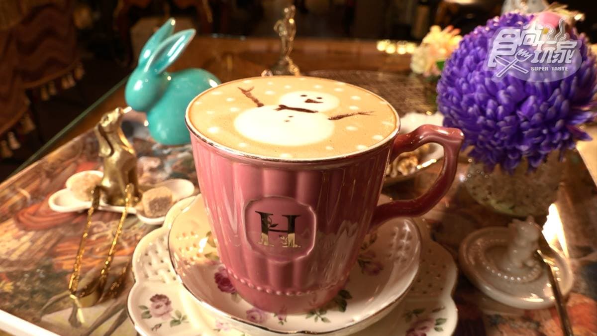 圖為藍氣球咖啡Blue Balloon Cafe的餐點。