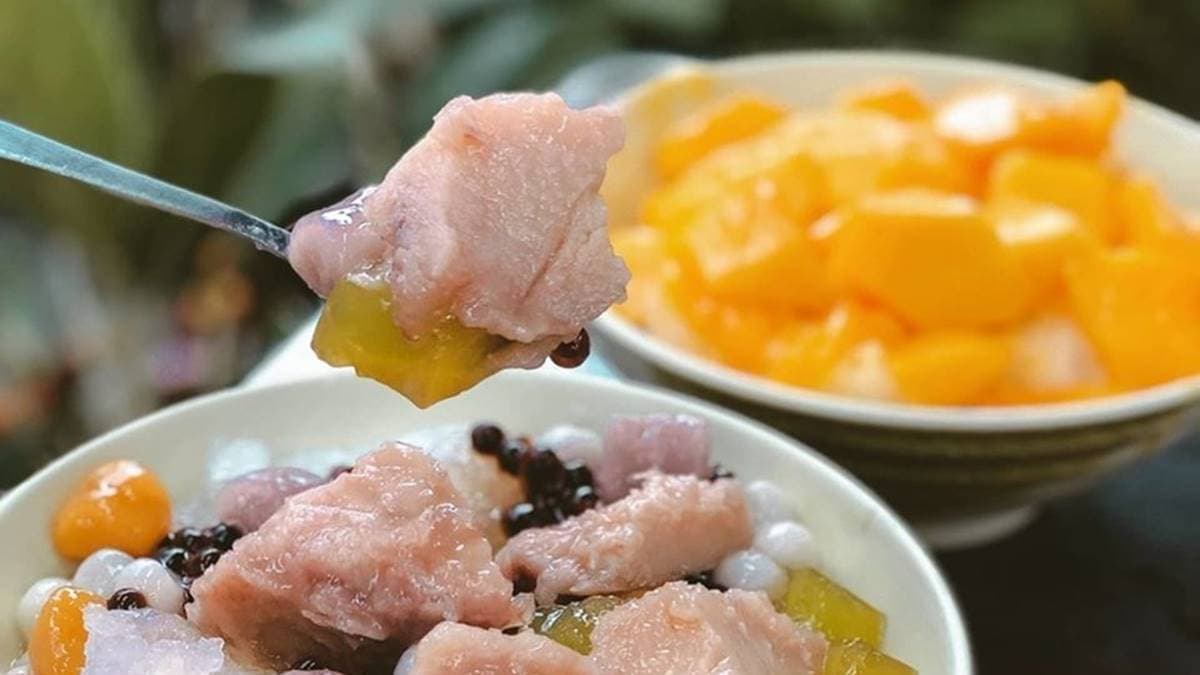 芋頭大塊鬆Q又綿密，相當古早味。（圖片來源：女子的休假計劃）