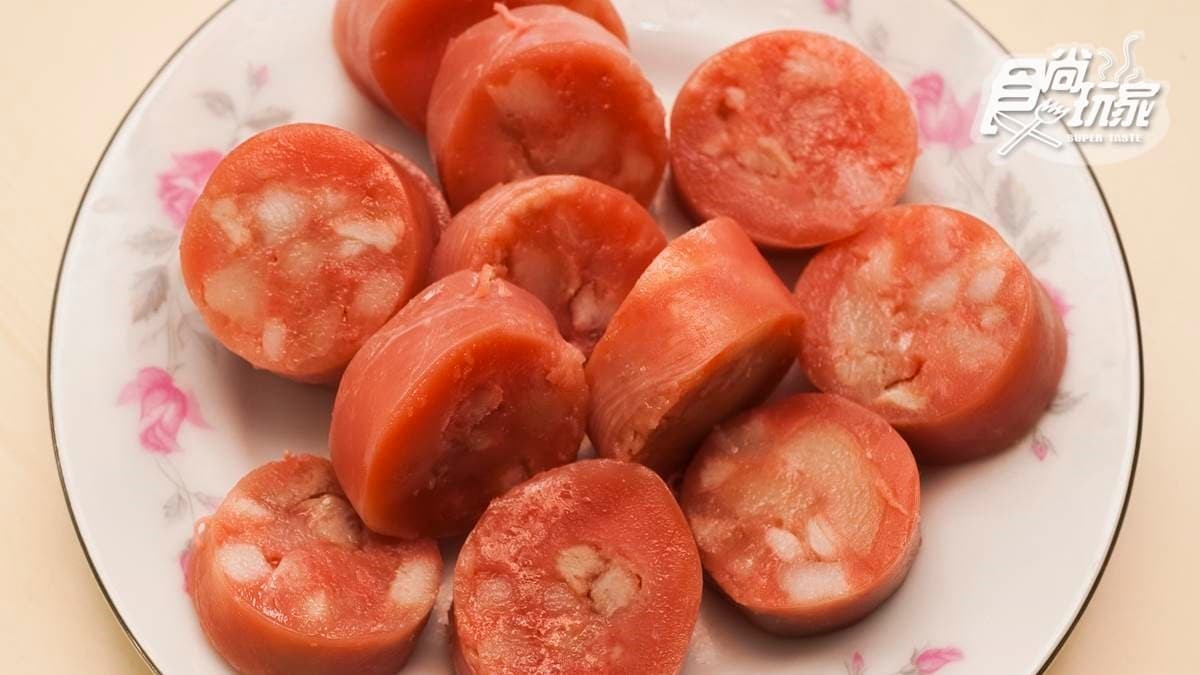 淡粉色的粉腸不但外型討喜，超軟Q的口感更是令人驚豔。