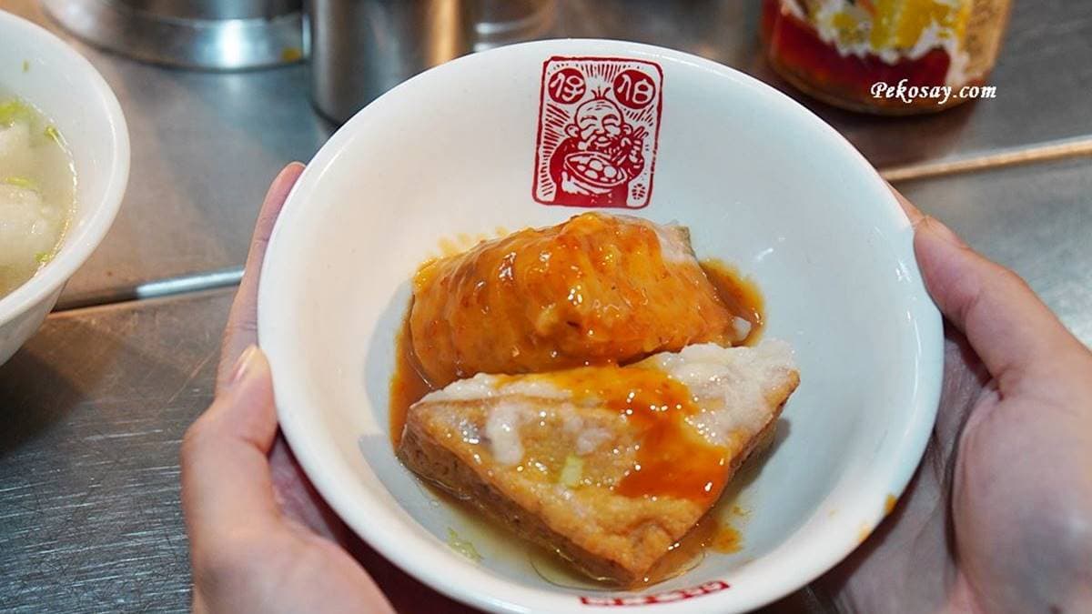 造型獨特的「豆干包」每份有２個。（圖片來源：PEKOのSimple Life）