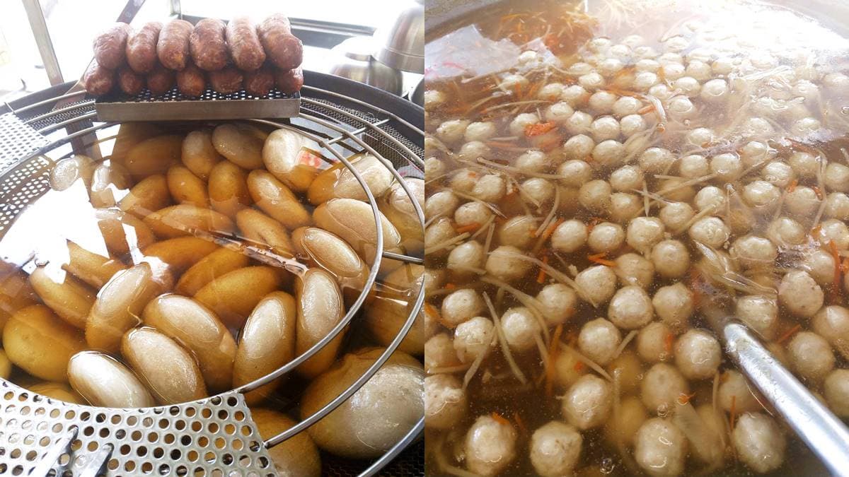 飄香50年在地人推薦!古早味肉圓「特選豬腿肉+筍丁」,3種醬汁混搭超對味 飄香50年在地人推薦!古早味肉圓「特選豬腿肉+筍丁」,3種醬汁混搭超對味