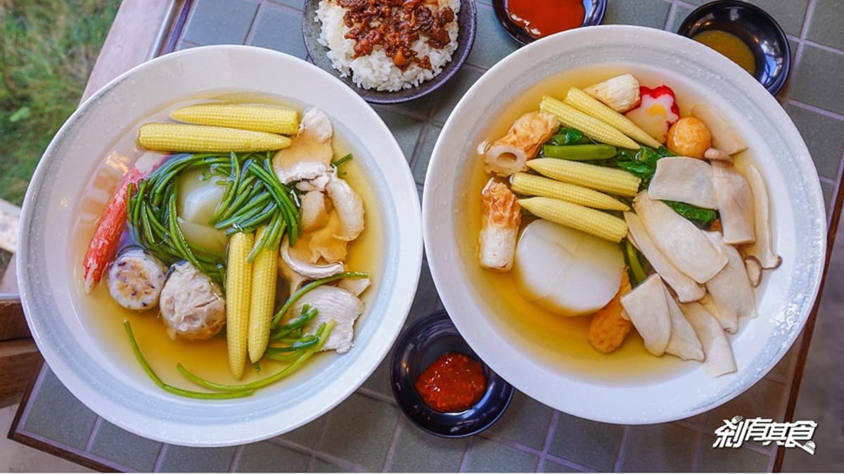湯頭是用昆布、柴魚製作而成，喝起來非常清淡且幾乎無油。（圖片來源：剎有其食）