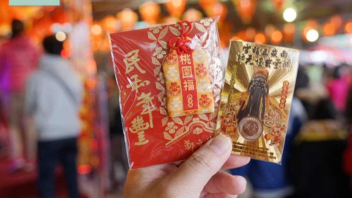 五福宮的發財錢母。（圖片來源：東蛙池塘）